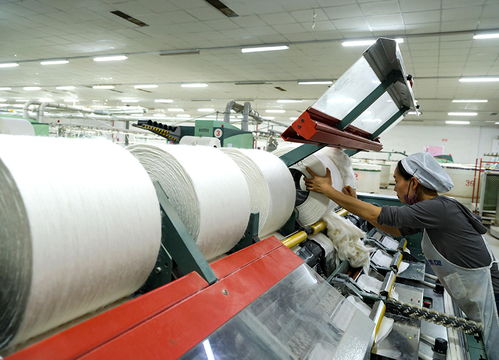 安徽五河 纺织企业生产忙