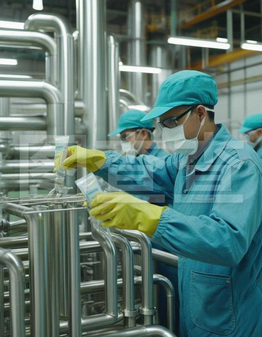 牙膏厂生产景象