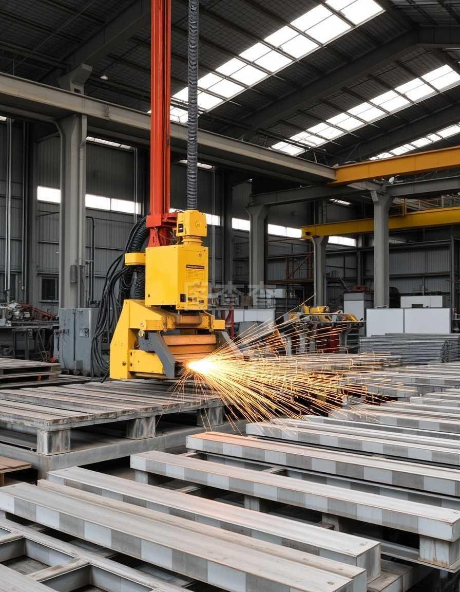 金属结构的生产 从工厂加工到产品构建